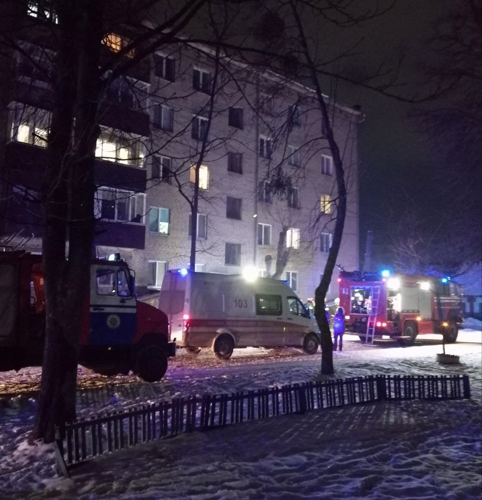 На пожаре в Бобруйске погиб мужчина