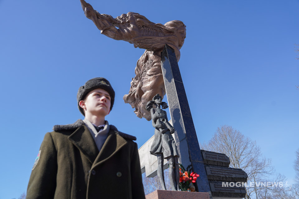 Память узников фашистских концлагерей почтили в Могилеве