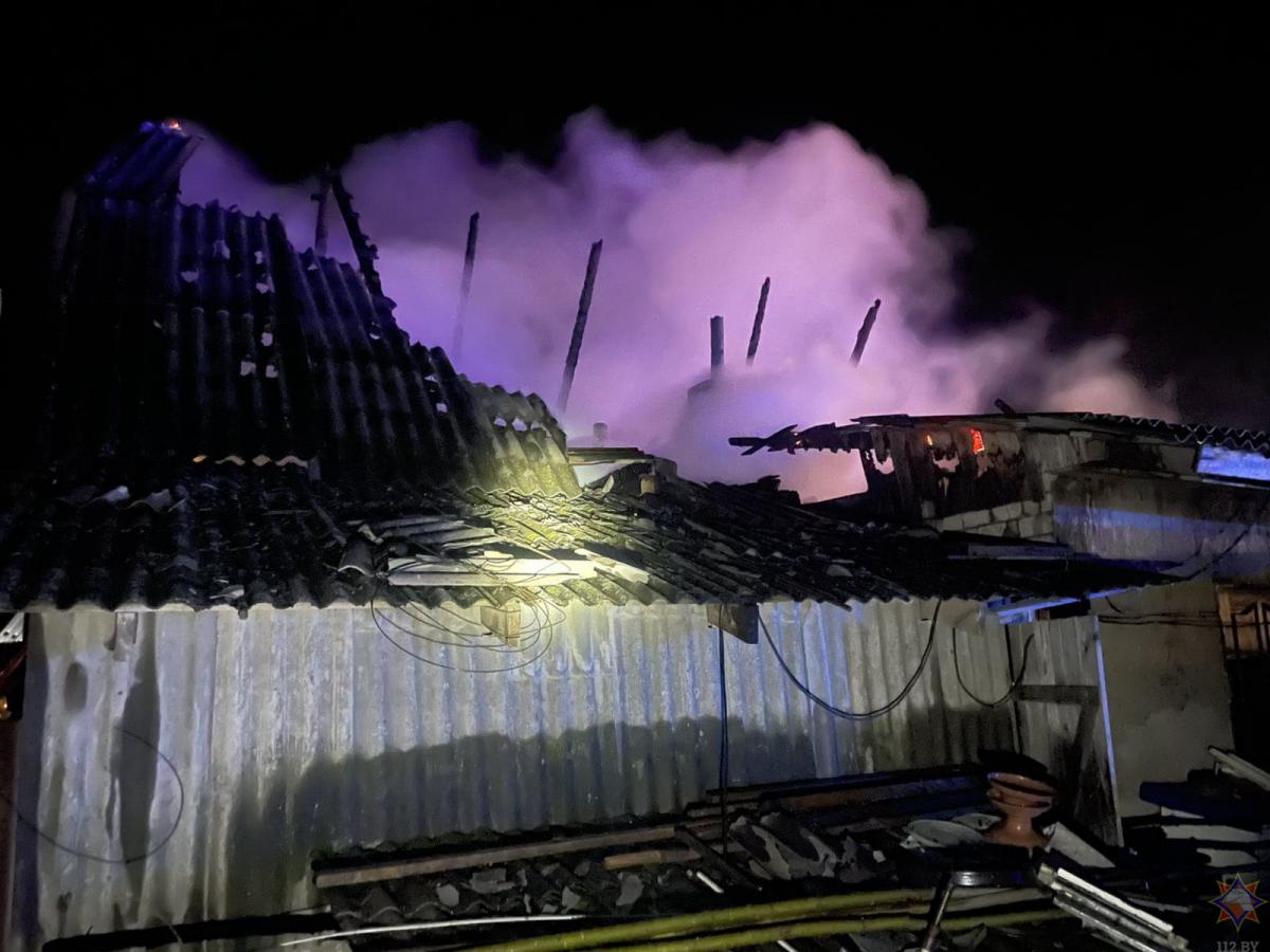 Пенсионер погиб на пожаре в Могилевском районе