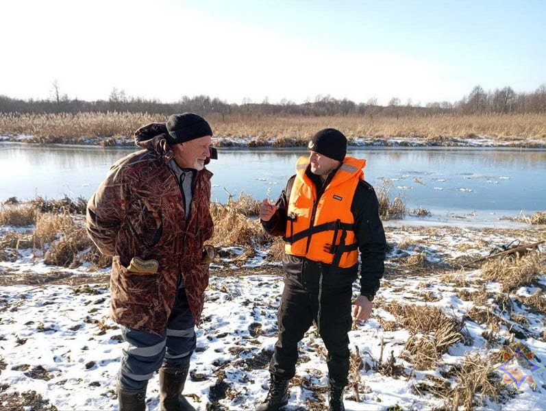 Зимние водоемы под контролем спасателей