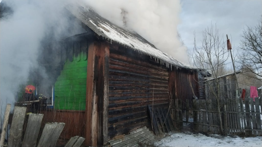 Пожар в д. Скварск Чаусского района унес жизни двоих человек
