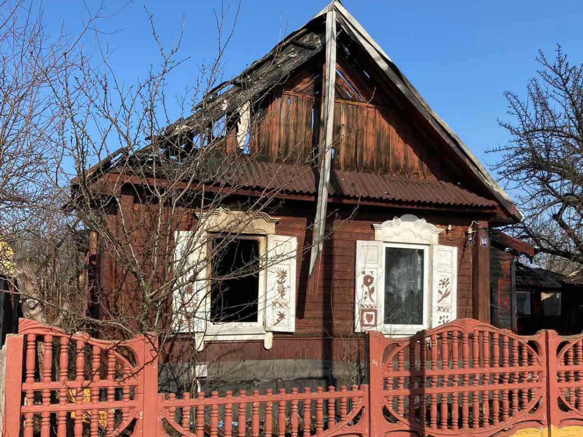 Сосед спас пенсионерку на пожаре в Осиповичах