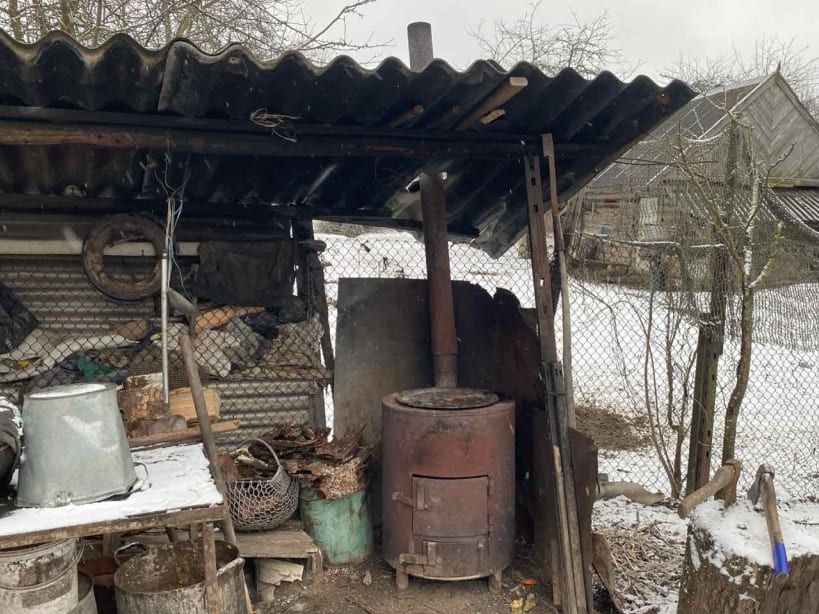 В Дрибинском районе мужчина получил ожоги, разжигая печь-буржуйку