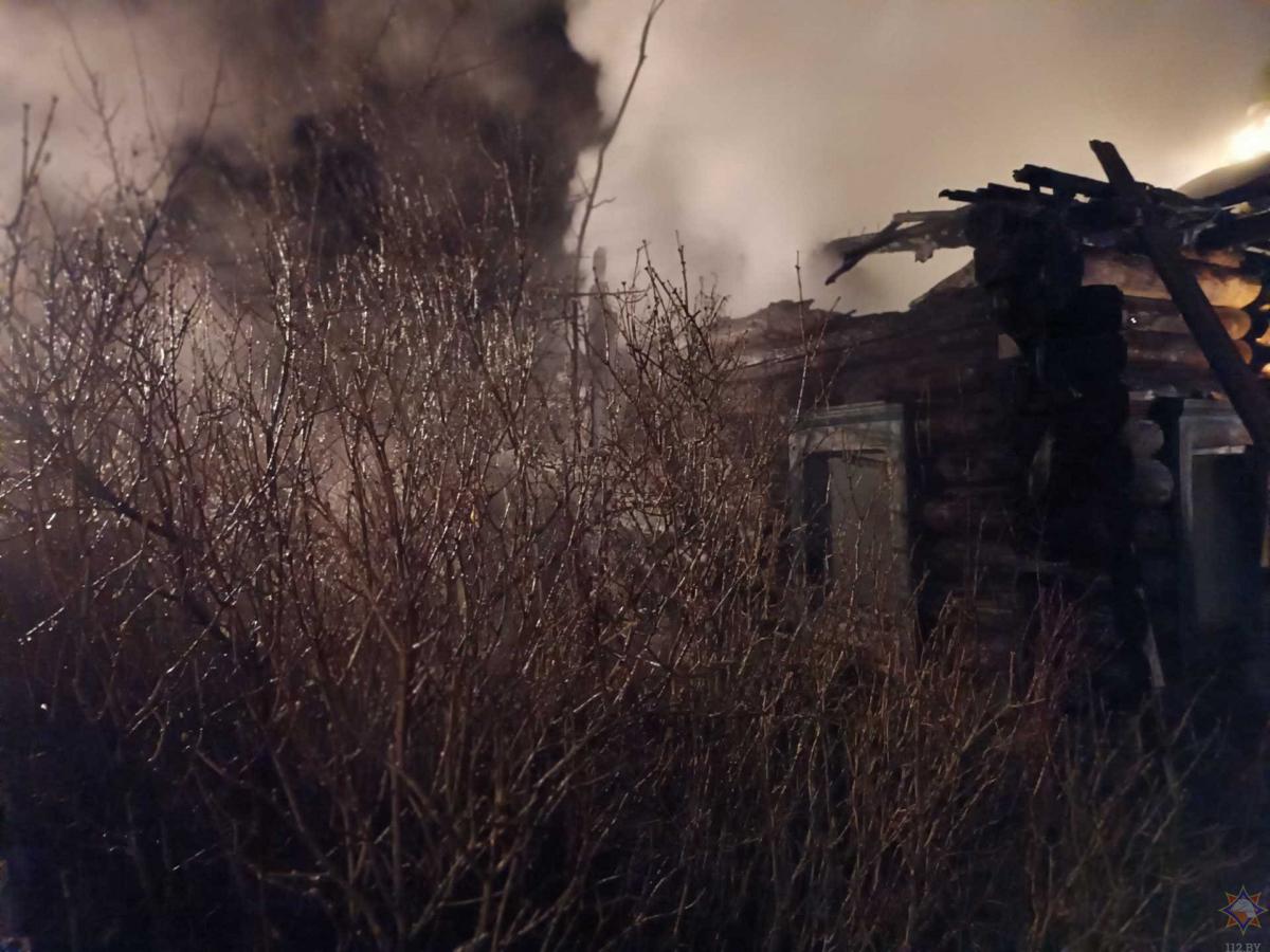 На пожаре в Осиповичском районе погибли два человека