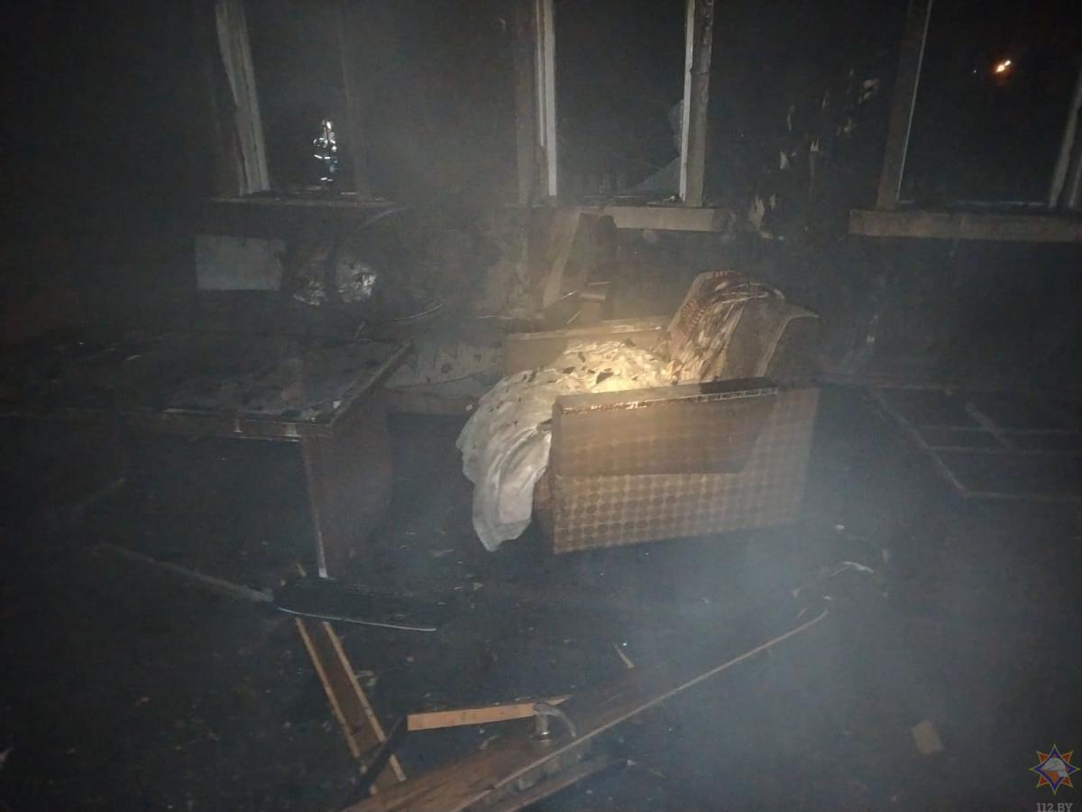 Мужчина спас соседа на пожаре в Быховском районе