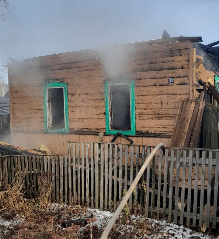 На пожаре в Могилевском районе пострадала пенсионерка