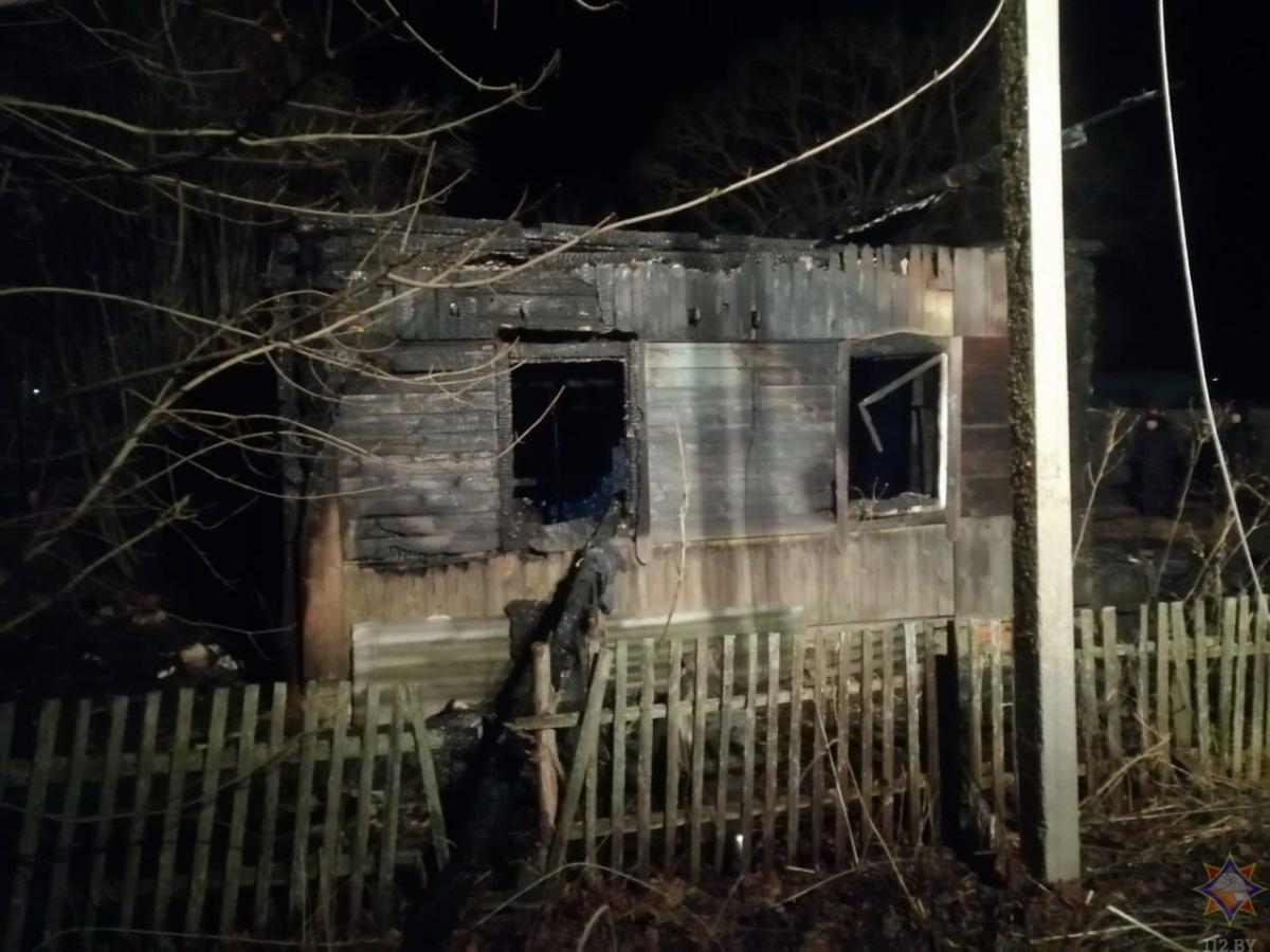В Белыничском районе на пожаре погибли двое мужчин