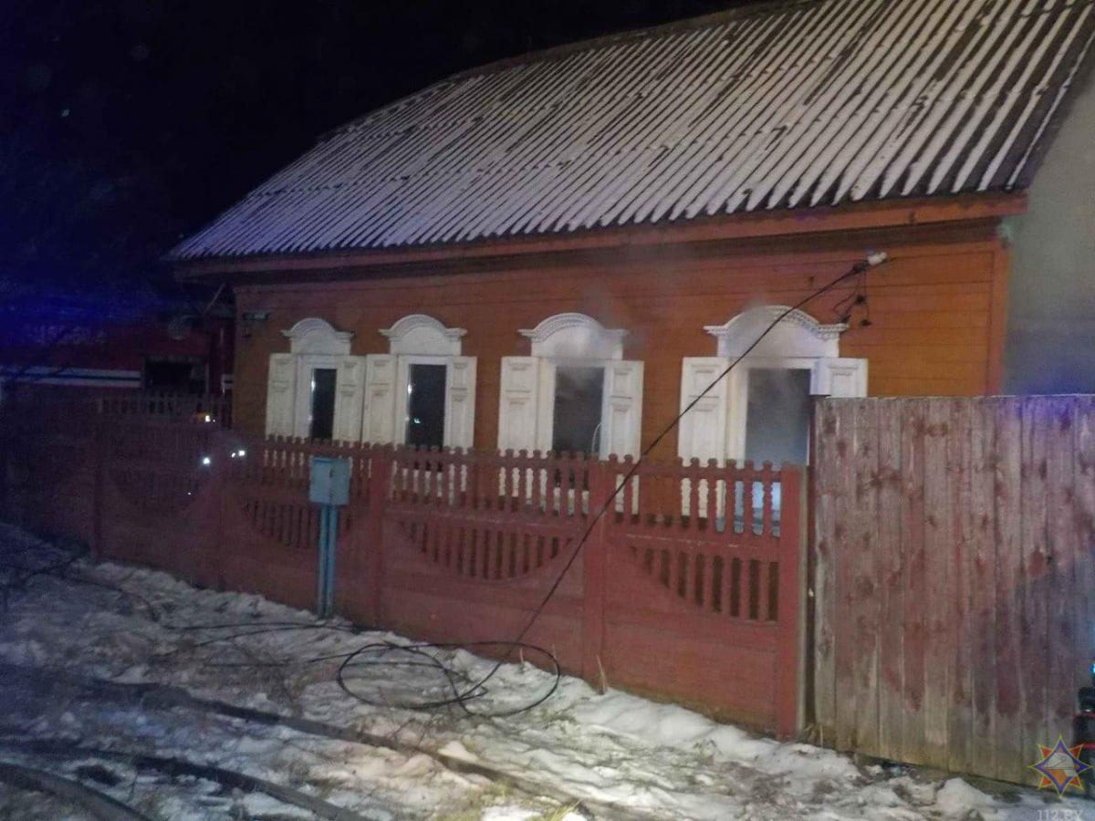 В Бобруйске на пожаре погиб мужчина