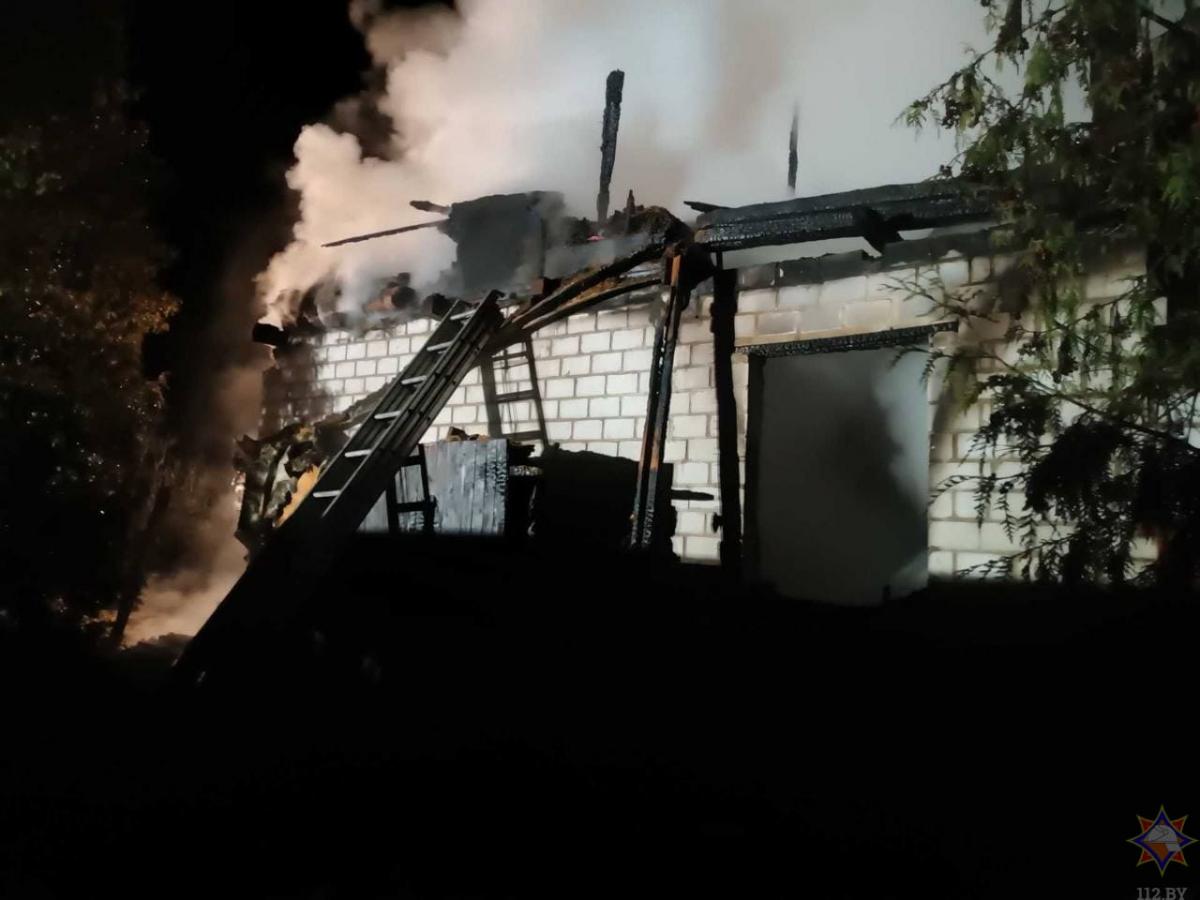 Пожар в Осиповичском районе унес жизни двух пенсионеров