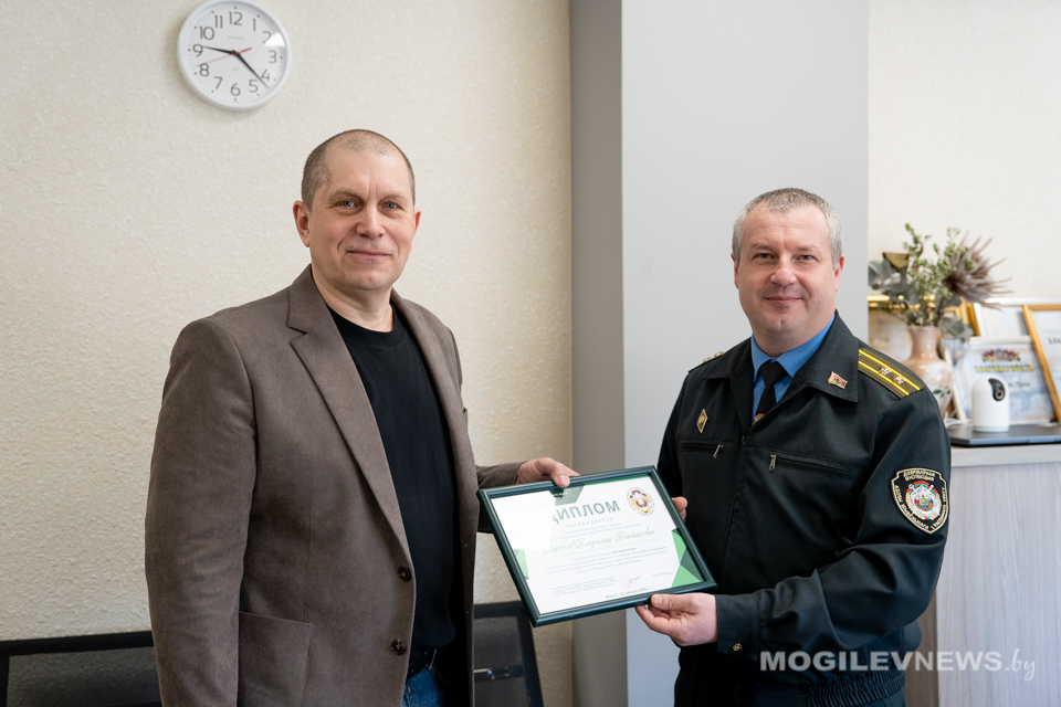 Журналист информационного агентства «Могилевские ведомости» стал победителем творческого конкурса. Фото