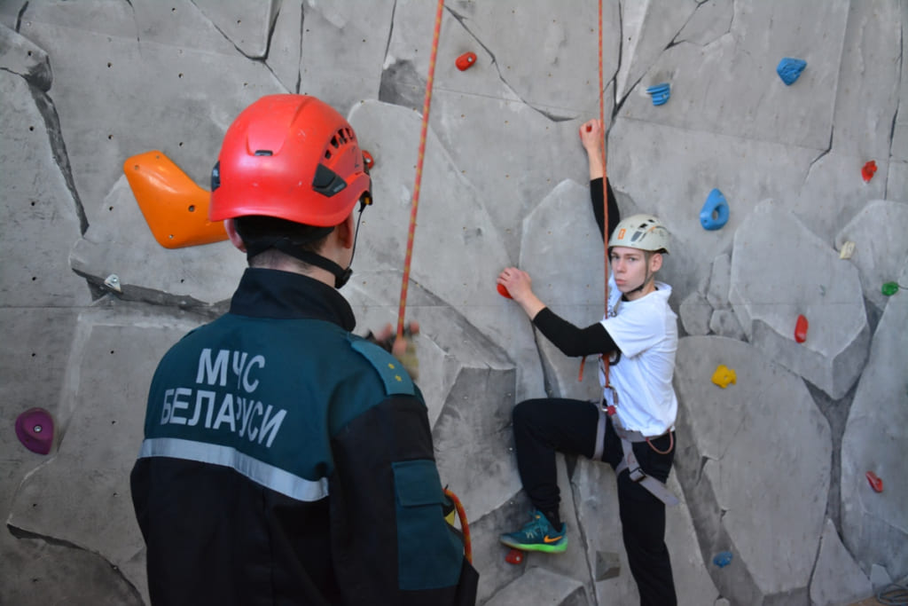 Первая областная спартакиада военно-патриотических клубов прошла в Могилевской области