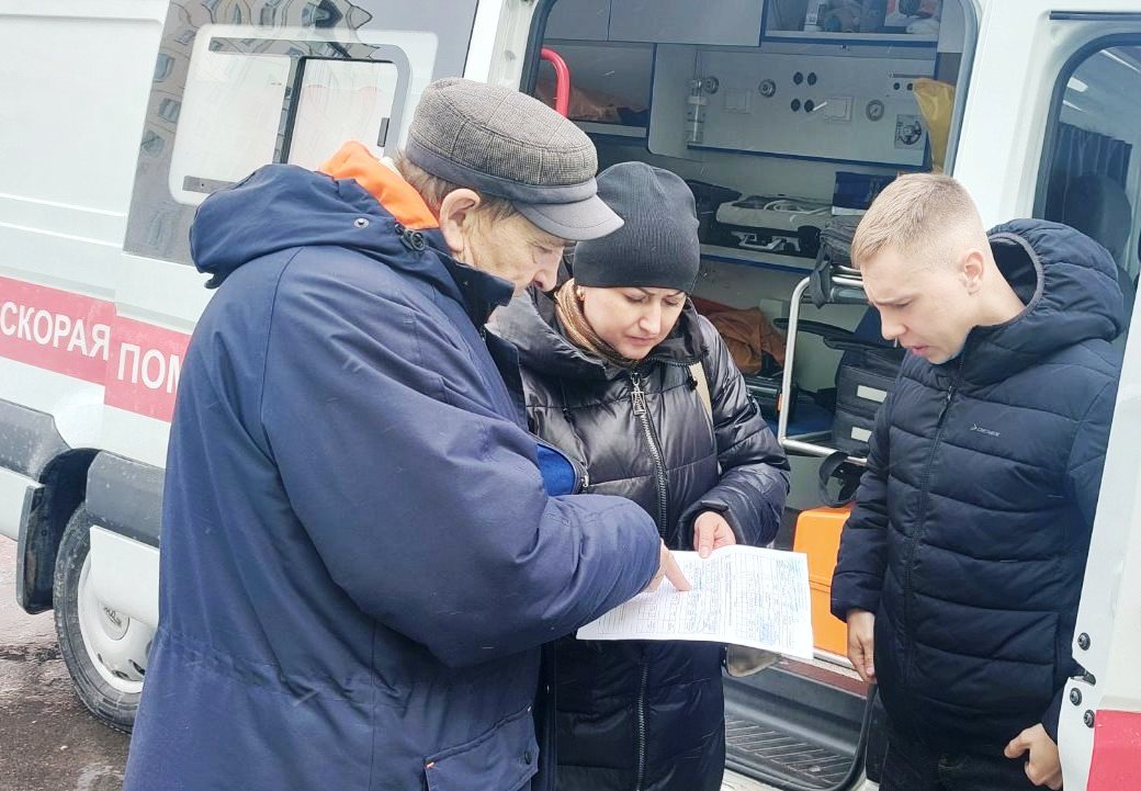 Месячник по предупреждению ДТП проходит в организациях здравоохранения Могилевщины