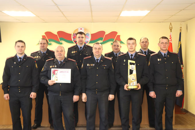 Мстиславское отделение ГАИ признано лучшим в регионе