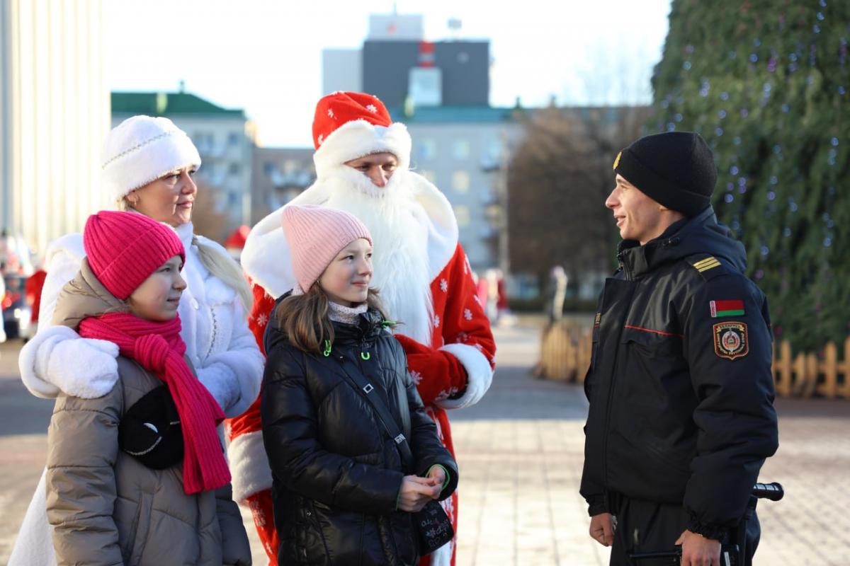 Могилевщина встретила Новый год: обеспечение безопасности продолжается
