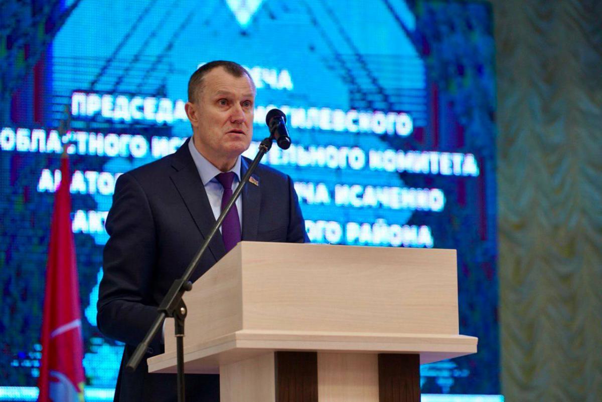 Анатолий Исаченко провел встречи с активами Дрибинского и Мстиславского районов. Фото