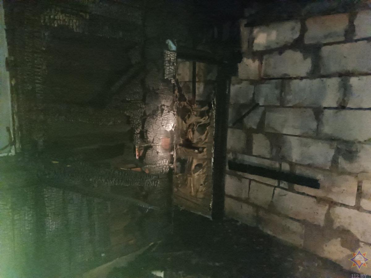 Пожар из-за гирлянды случился в Белыничах