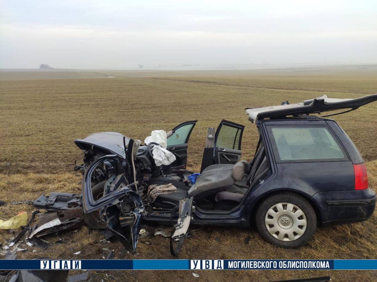 Обгон стал причиной ДТП в Могилевском районе