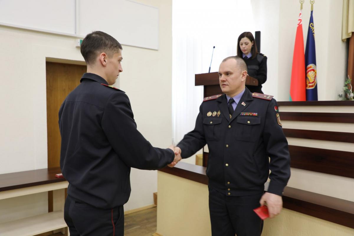 В милицию Могилевщины прибыло пополнение