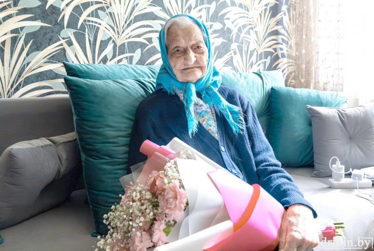 Жительница Дрибинского района отметила 100-летний юбилей