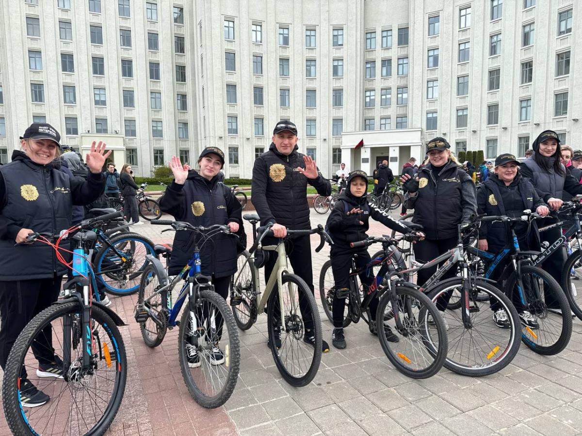 В Могилеве открыли велосезон. Фото