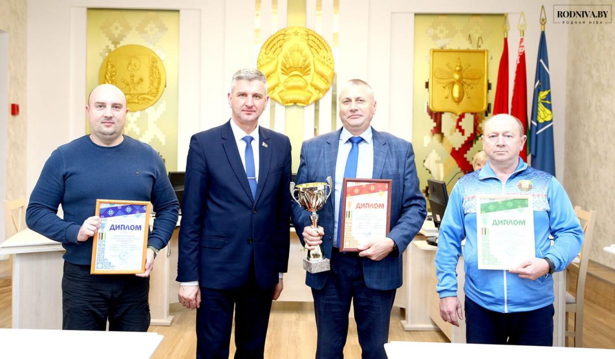 В Климовичах наградили лучших спортсменов района