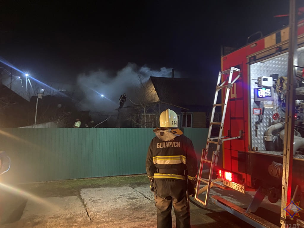 В Костюковичах на пожаре погиб мужчина