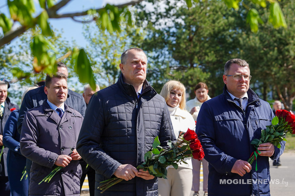 В Костюковичах прошел митинг-реквием, посвященный 39-й годовщине катастрофы на Чернобыльской АЭС