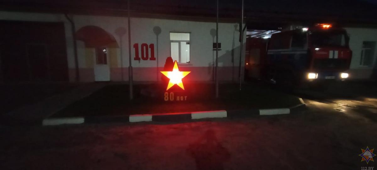 В Краснополье появилась малая архитектурная форма, посвященная 80-летию Великой Победы