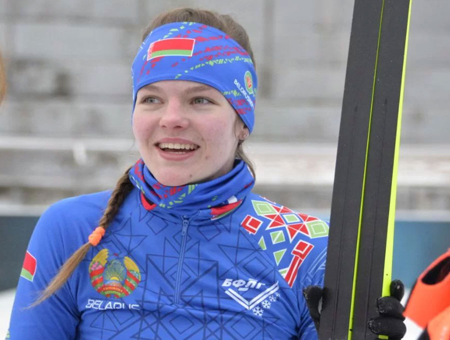 Климовчанка Анна Мачехина завоевала две серебряные медали на чемпионате по лыжным гонкам