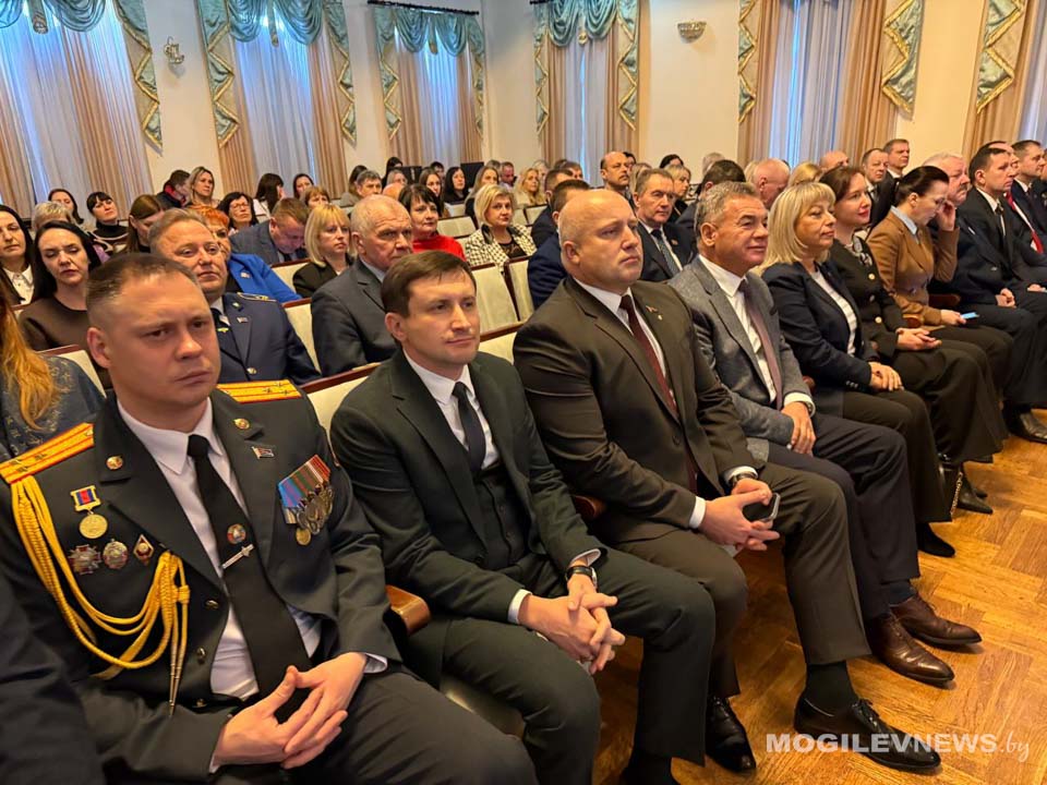 Итоги 2024 года подвели в Ленинском районе Могилева. Фото