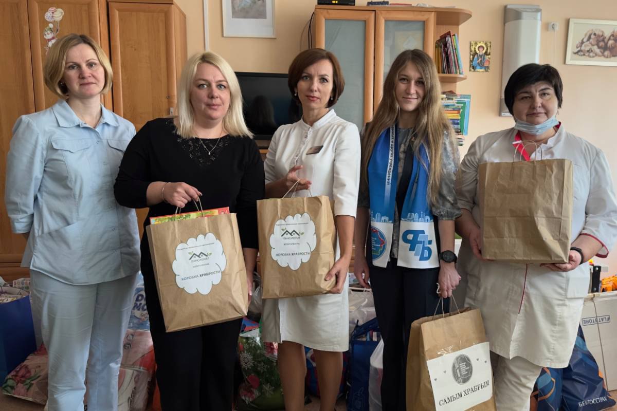 «Коробка храбрости»: профсоюзы поддержали маленьких пациентов онкоотделения