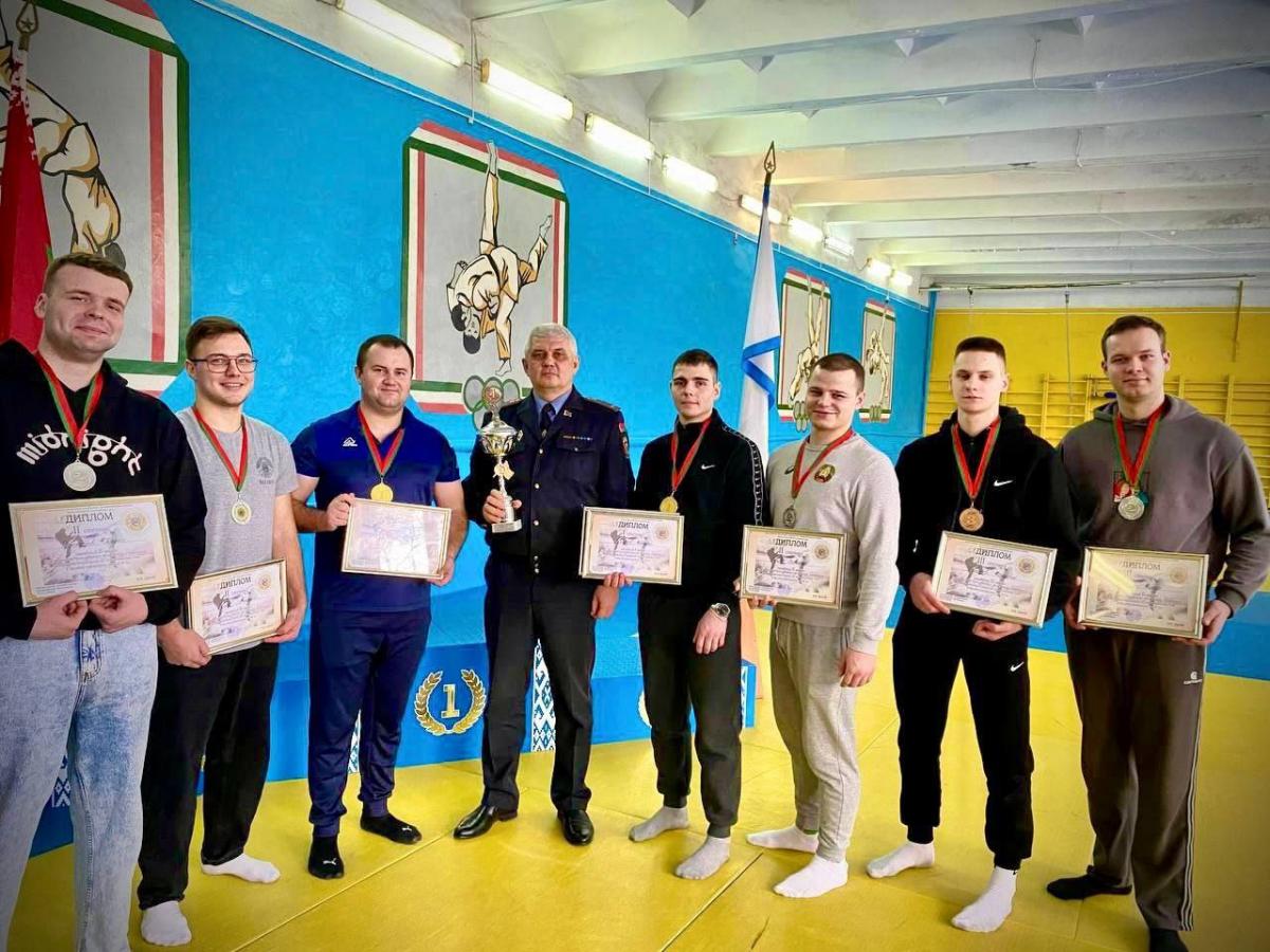 В Могилеве прошел областной чемпионат управления охраны по рукопашному бою