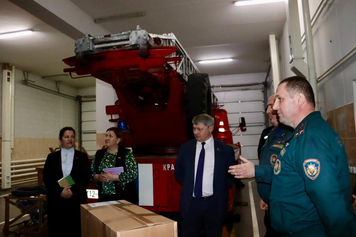 Руководство Краснопольского района провело встречу с молодыми специалистами РОЧС