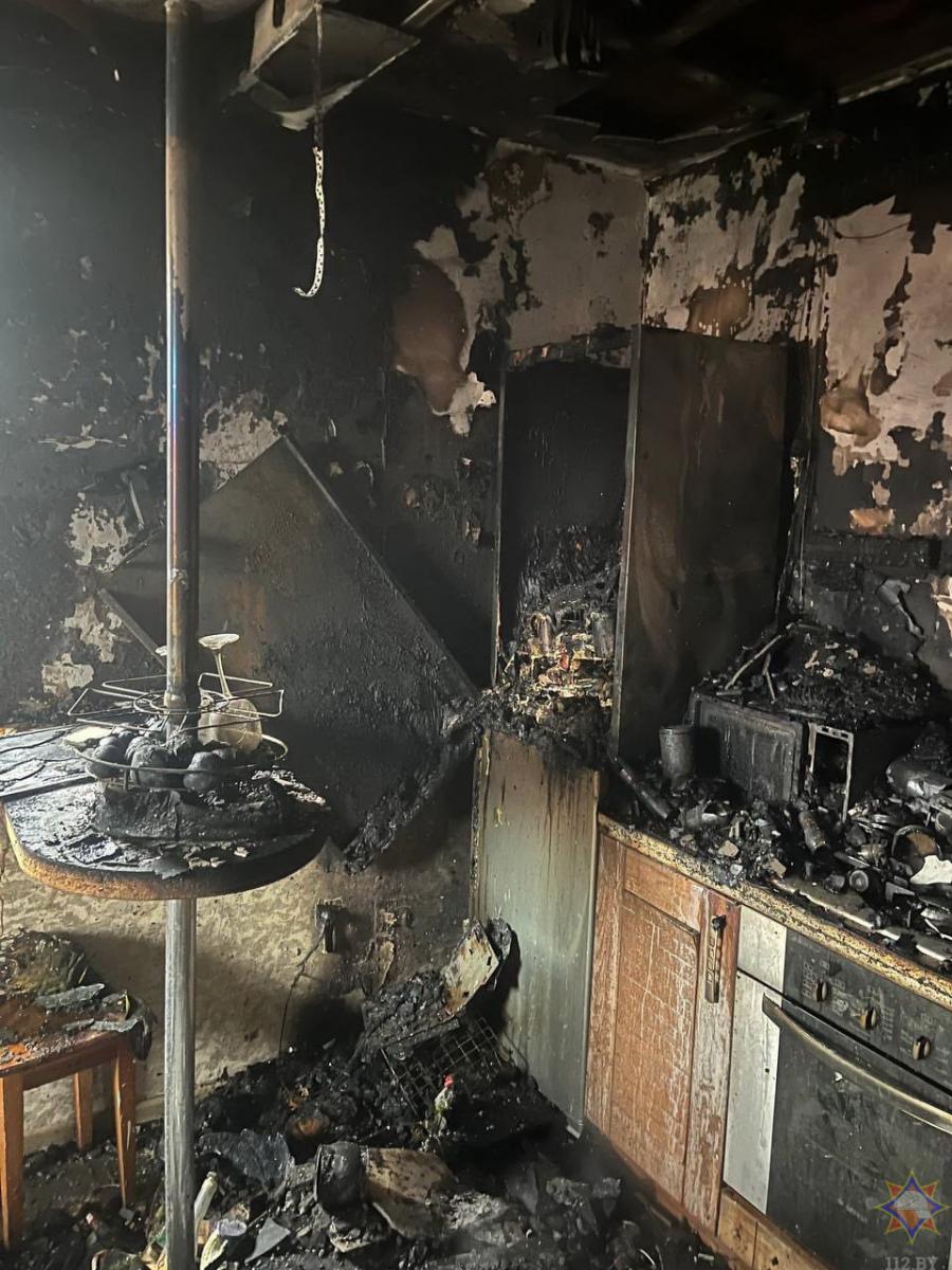 Автономный пожарный извещатель спас жителя Славгорода