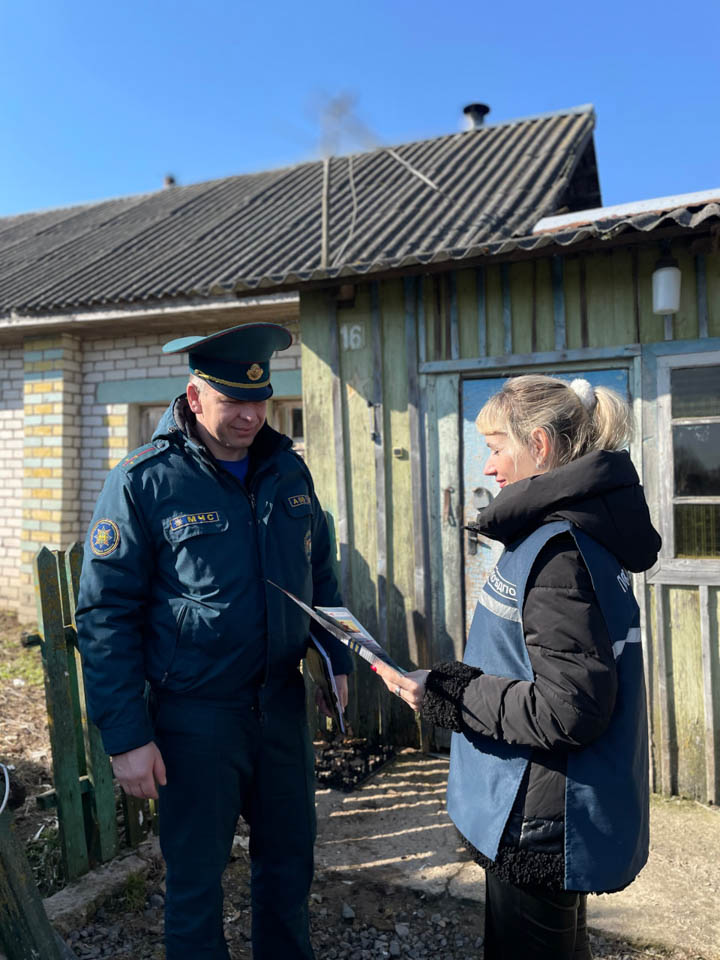 В Круглянском районе прошла профилактическая акция «Дом без пожара»