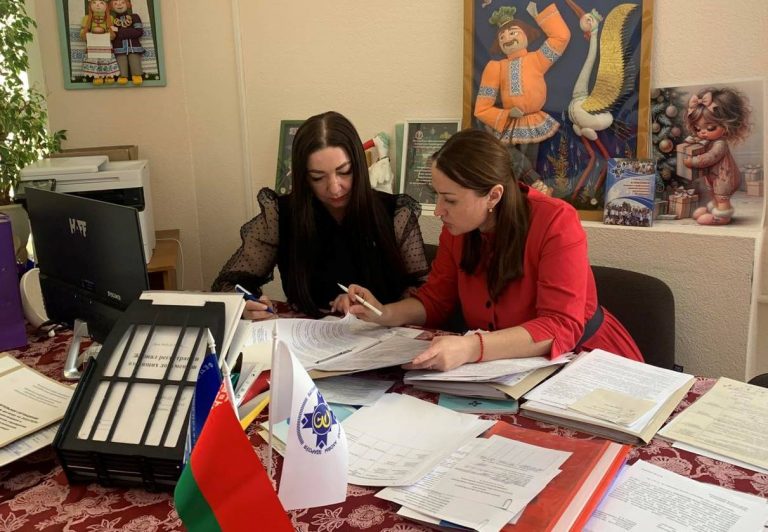 Мониторинг работы профкома прошел в Могилевской областной детской больнице