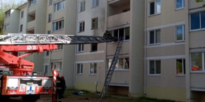 На пожаре в Могилеве спасли пенсионера
