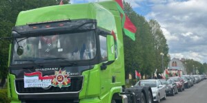 Автопробег «Спасибо деду за Победу» прошел в Дрибинском районе