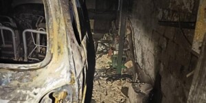 Пожар гаража и автомобиля тушили в Бобруйске