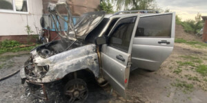 Пожар автомобиля тушили в Бобруйском районе