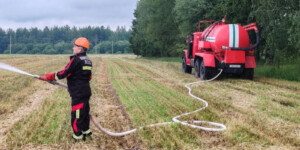 В Кличевском районе отработали тактику борьбы с торфяными пожарами