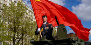 Праздничное шествие 9 мая в Могилеве. Фото