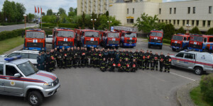 В гостиничном комплексе «Турист» в Бобруйске прошли учения спасателей