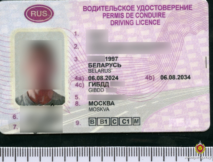 Житель Глуска попался с поддельными водительскими правами
