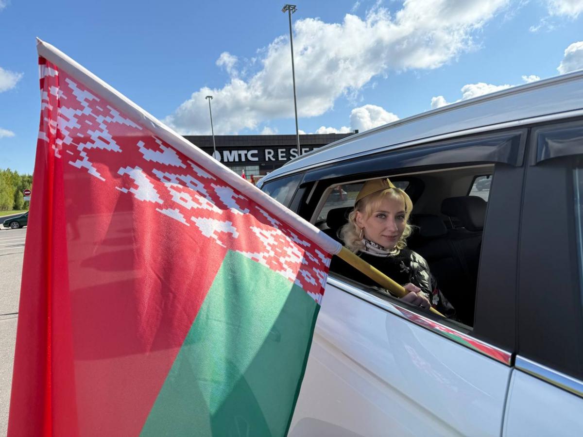 Автопробег «Спасибо деду за Победу!» прошел в Могилеве. Фото