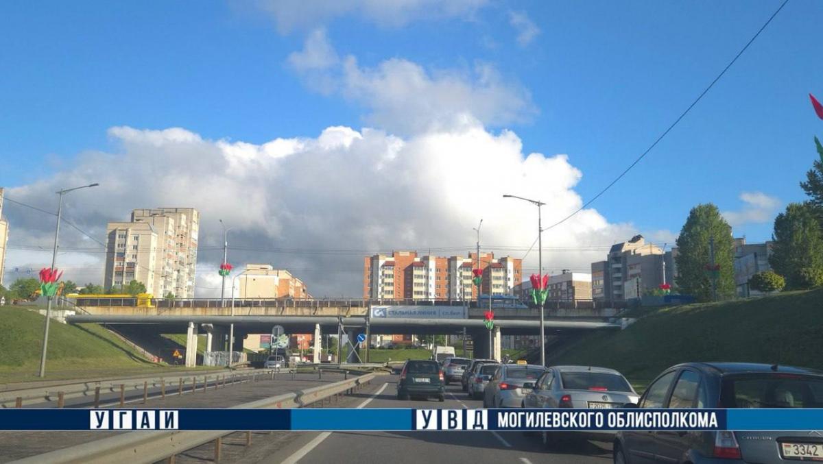 В Могилеве временно будет закрыт проезд транспорта через улицу Королева под путепроводом