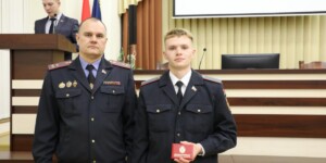 Молодые правоохранители Могилевщины получили служебные удостоверения