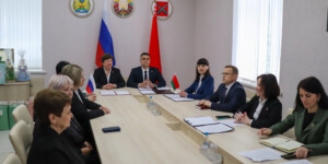 Делегация Цимлянского района Ростовской области Российской Федерации с рабочим визитом прибыла в Быховский район. Фото