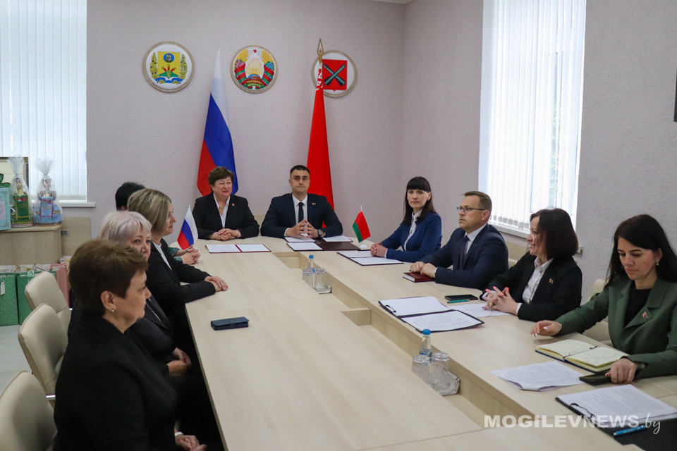 Делегация Цимлянского района Ростовской области Российской Федерации с рабочим визитом прибыла в Быховский район. Фото