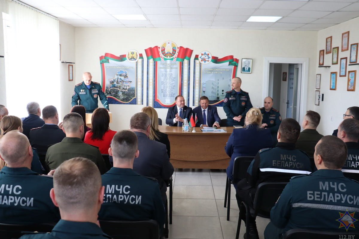 В Могилевском и Чаусском районных отделах по чрезвычайным ситуациям новые начальники